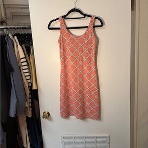 Elysa Suzanne • Preppy Patterned Sleeveless Dress • XS